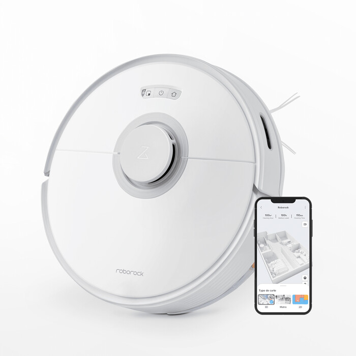 roborock q7 max robotstøvsuger og moppe med 4200 pa sugekraft