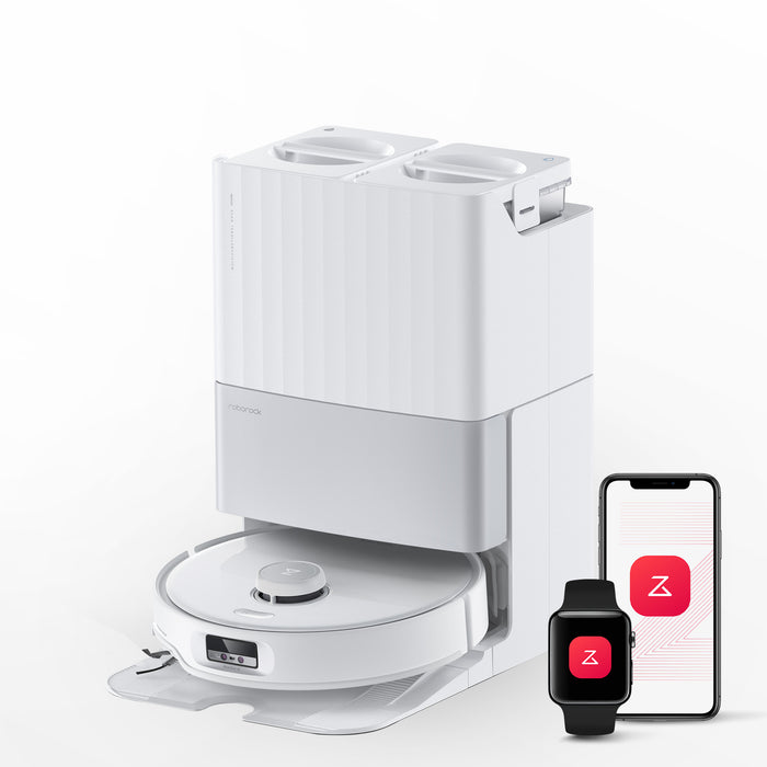 roborock qrevo edge robotstøvsuger med multifunktionel dock 3.0 opgraderet fra qrevo master