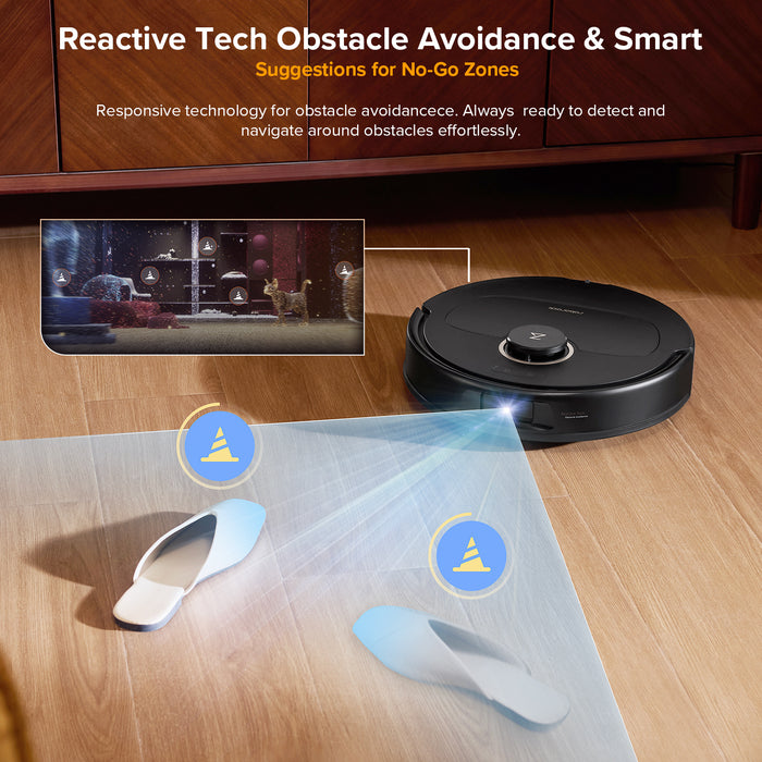 roborock qrevo s5v robotstøvsuger med multifunktionel dockingstation opgraderet fra qrevo pro