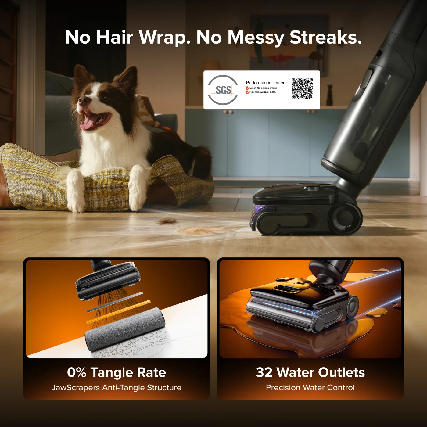 roborock f25 steam wet amp dry vacuum with steam and high temperature se