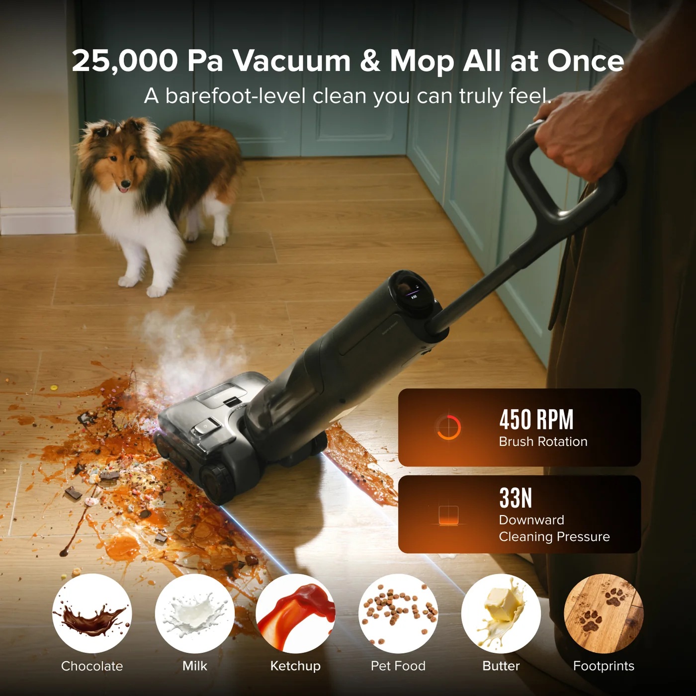 roborock f25 steam wet amp dry vacuum with steam and high temperature se