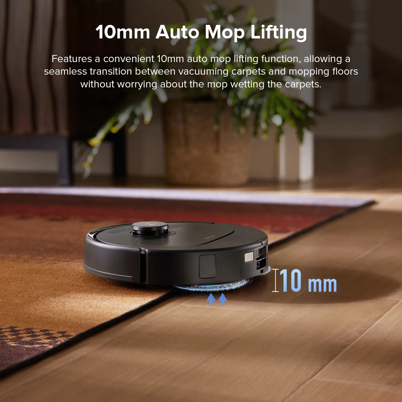roborock qv 35s robotstøvsuger med multifunktionel dock